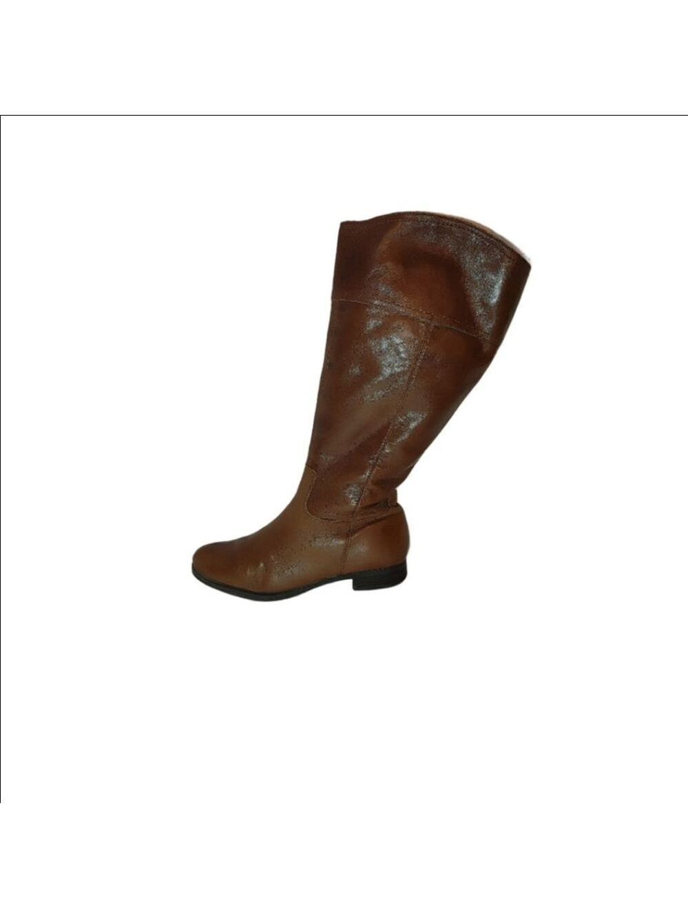 Audrey Brooke Leather Boots Size 8M